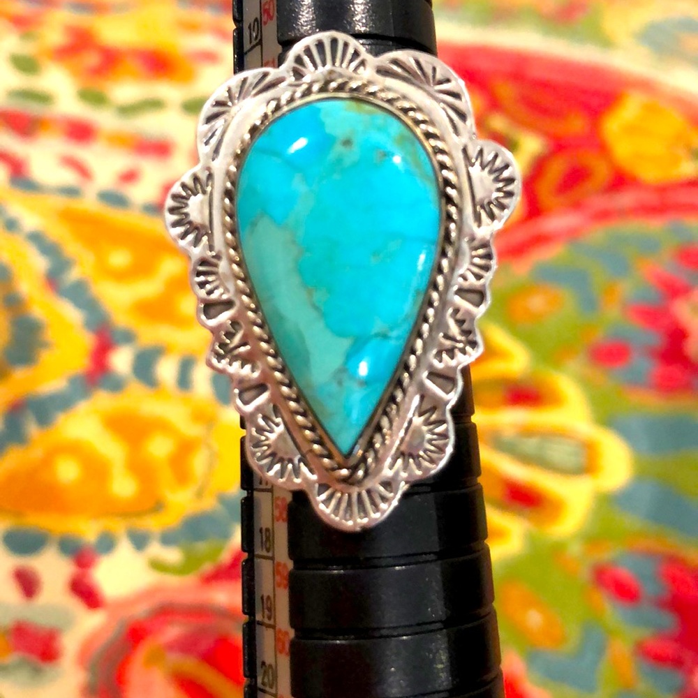 Turquoise Ring size 7